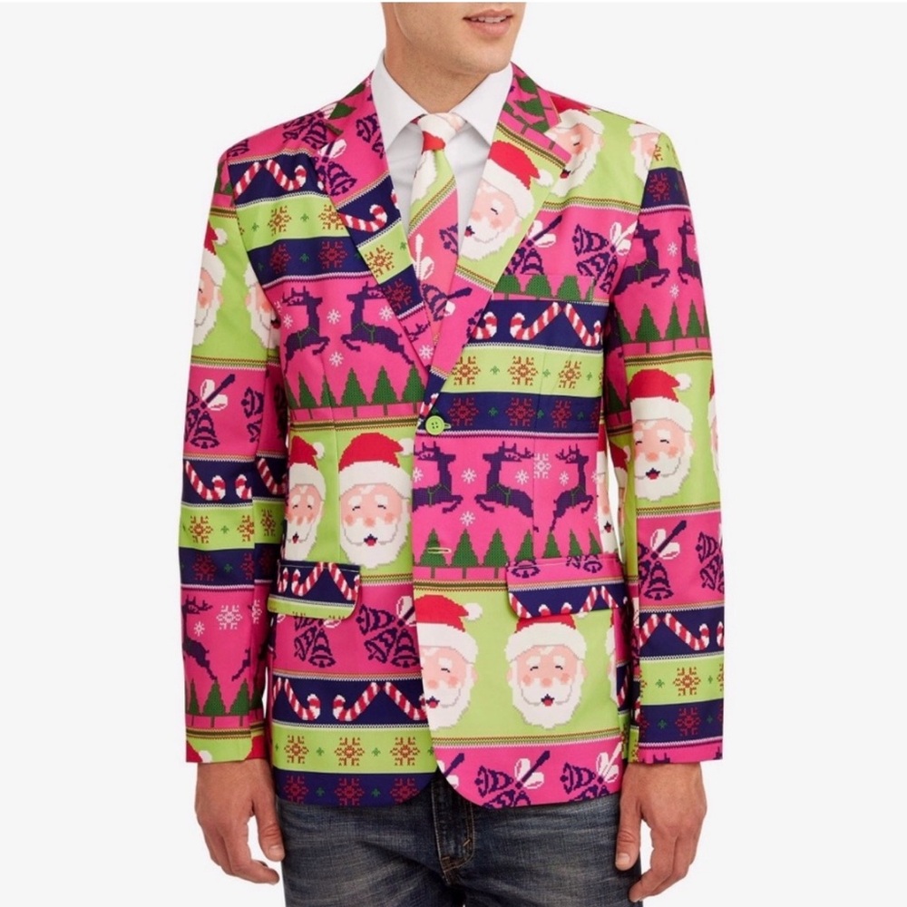 Holiday Time Christmas Blazer - Picture 1 of 8